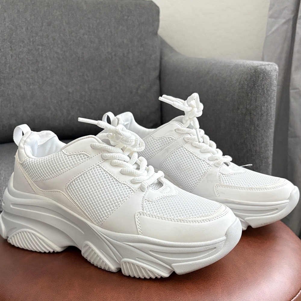 Wild Fable White Platform Sneakers